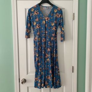 Agnes & Dora midi-dress